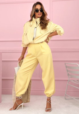 If You Want yellow drawstring pants 