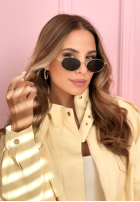 Okulary przeciwsłoneczne Bailey brązowe