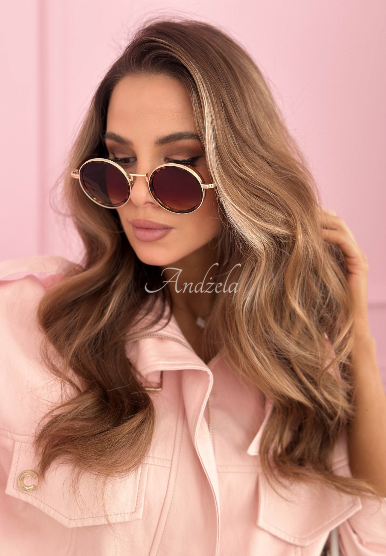 Okulary przeciwsłoneczne Gentle Light brązowe