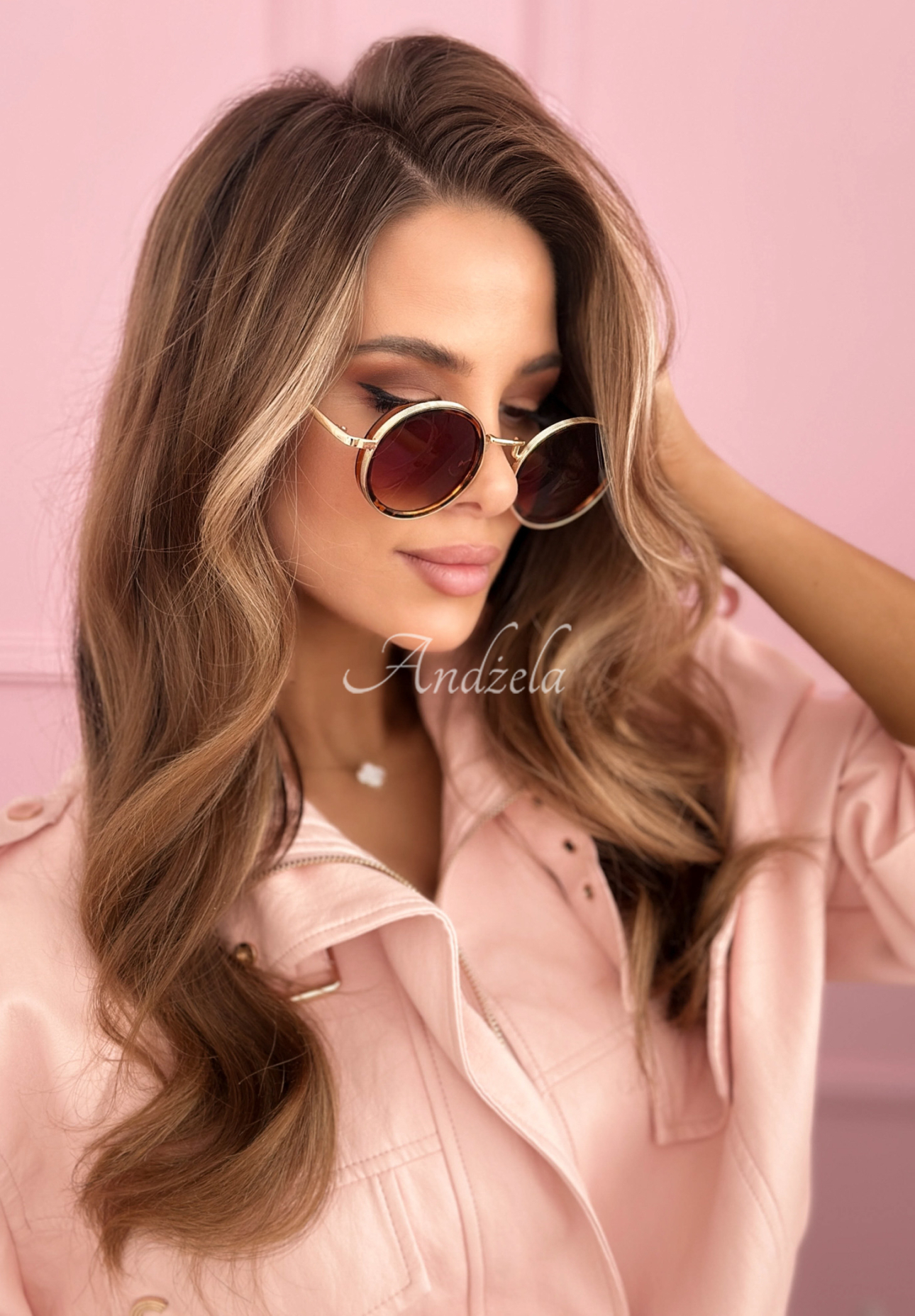 Okulary przeciwsłoneczne Gentle Light brązowe