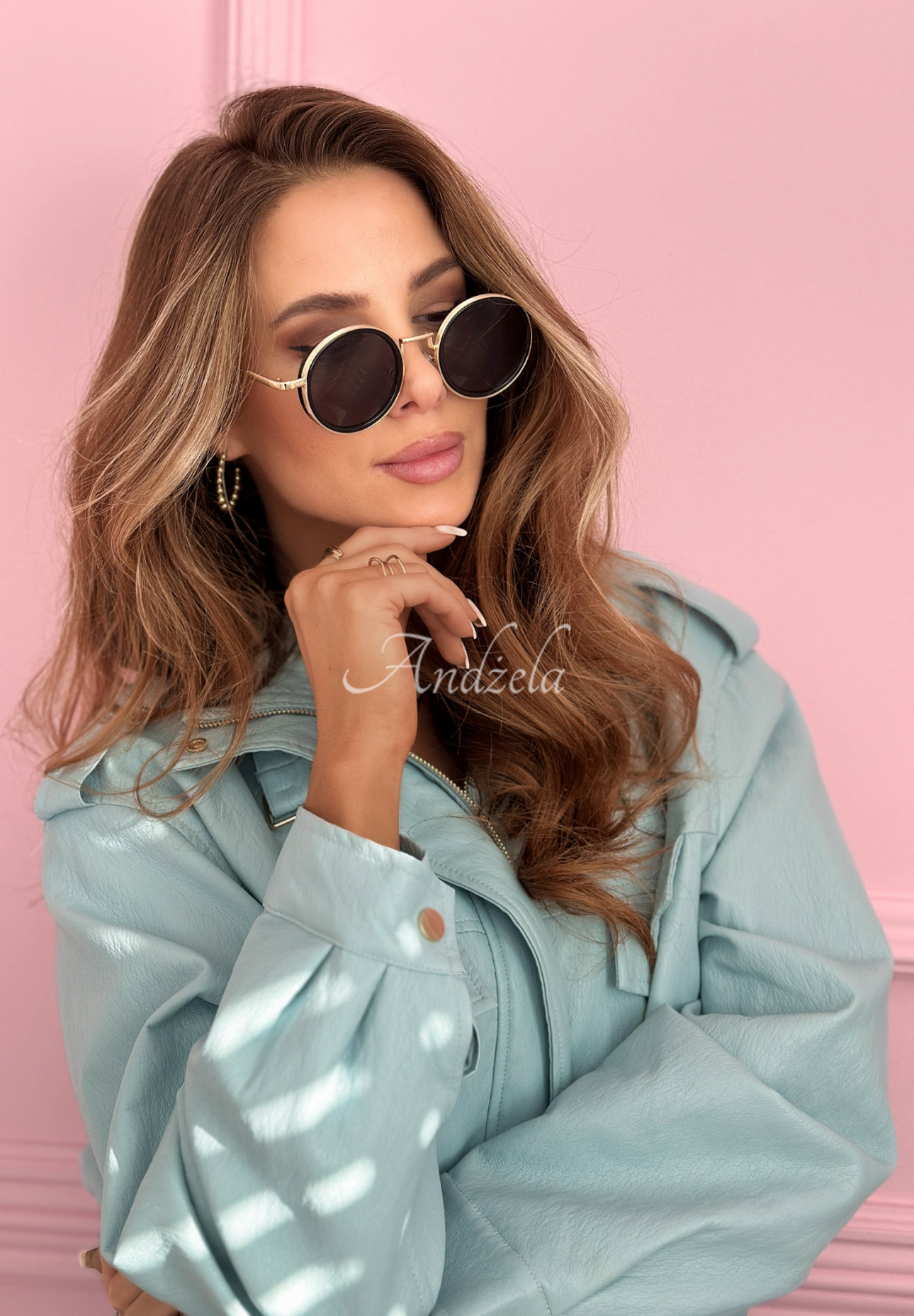 Gentle Light black and gold sunglasses