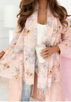 Kwiecista chusta Gabriella różowa