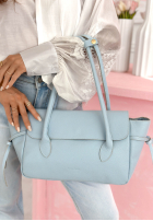 Skórzana torebka Patrice beżowa