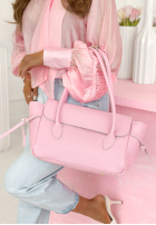 Skórzana torebka Patrice beżowa