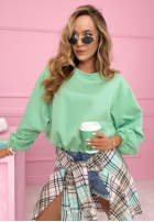 Bluza ze ściągaczem masełko Lorraine żółta