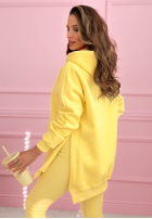 Bluza z kieszenią i kapturem Siempre różowa