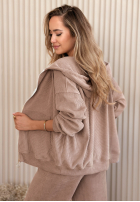 Prążkowana spodnie Marcy miętowe