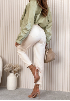 Spodnie jeansowe mom fit Zahira niebieskie