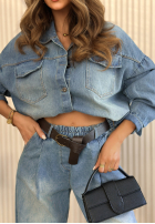 Spodnie jeansowe Alessia niebieskie