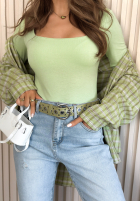 Spodnie jeansowe skinny Andrina jasnoniebieskie