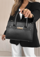 Skórzana torebka Angelique biała