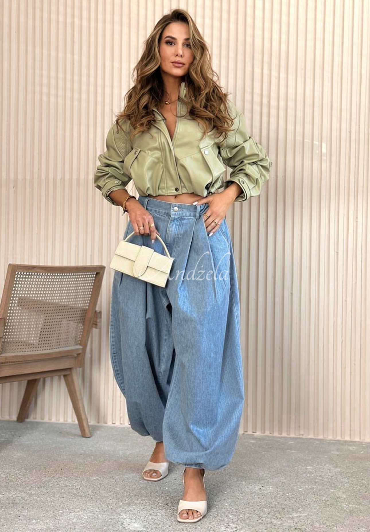 Hariett Blue Balloon Pants