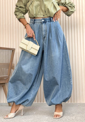 Hariett Blue Balloon Pants