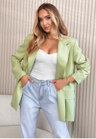 Marynarka z wiązaniem She Believed It czarna