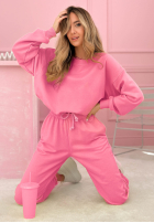 Komplet dresowy bluza i spodnie Denise bananowy