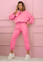 Komplet dresowy bluza i spodnie Denise bananowy