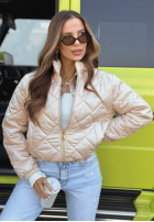 Krótka pikowana kurtka Mirella czarna