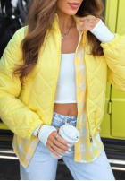 Krótka pikowana kurtka Mirella czarna