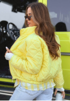 Krótka pikowana kurtka Mirella czarna