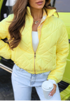 Krótka pikowana kurtka Mirella czarna