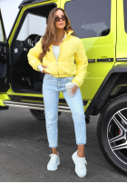 Krótka pikowana kurtka Mirella czarna