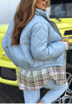 Krótka pikowana kurtka Mirella czarna