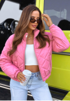 Krótka pikowana kurtka Mirella czarna