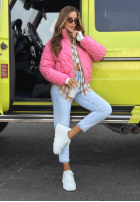 Krótka pikowana kurtka Mirella czarna