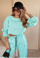 Komplet dresowy Queen błękitny