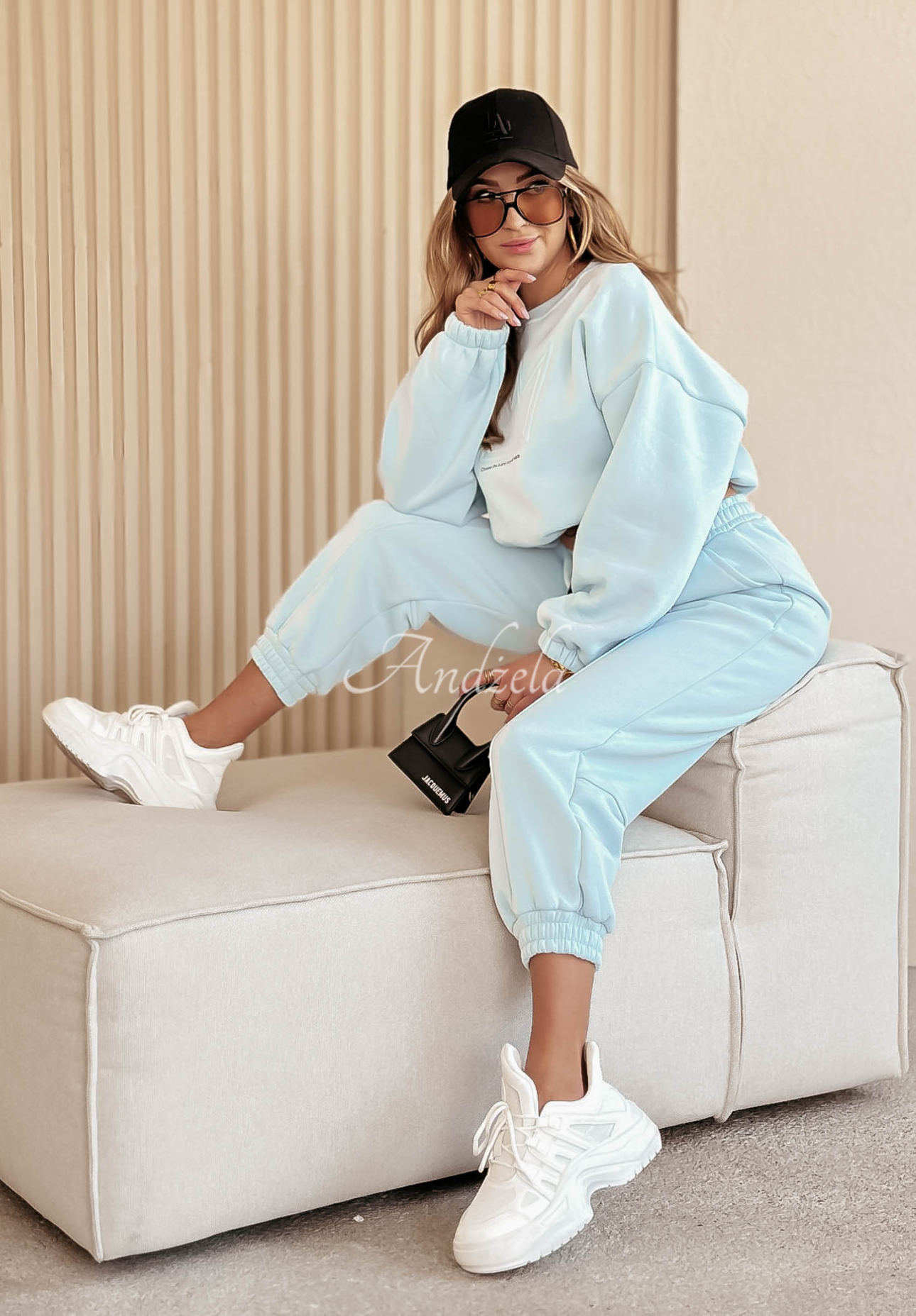 Queen blue tracksuit set