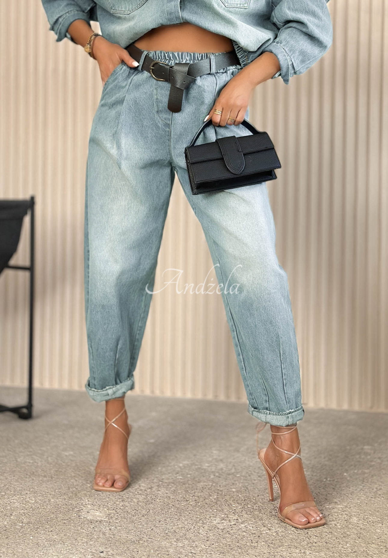 Alessia Light Blue Balloon Jeans