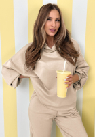 Komplet dresowy Remember About You ecru