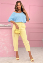 Lekki sweter z dekoltem Summer Daydream ecru