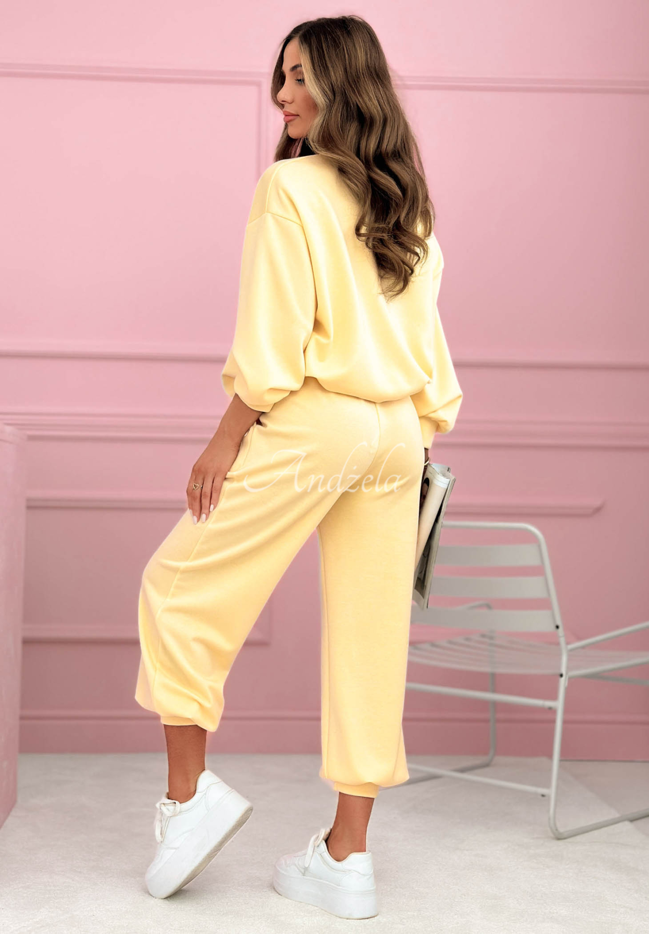 Mastermind Yellow Viscose Sweatpants