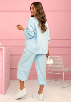 Spodnie dresowe Mastermind pudrowy róż