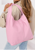 Skórzana torebka Justice żółta