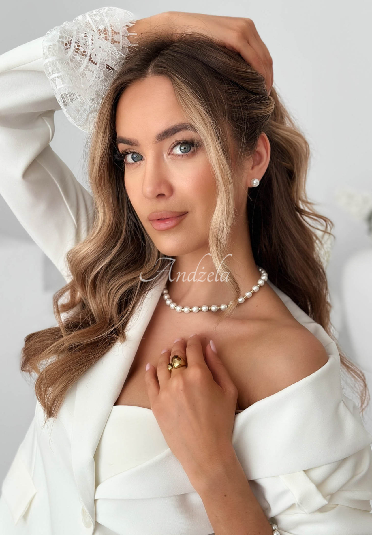 Pearl Harmony Gold Pearl Necklace