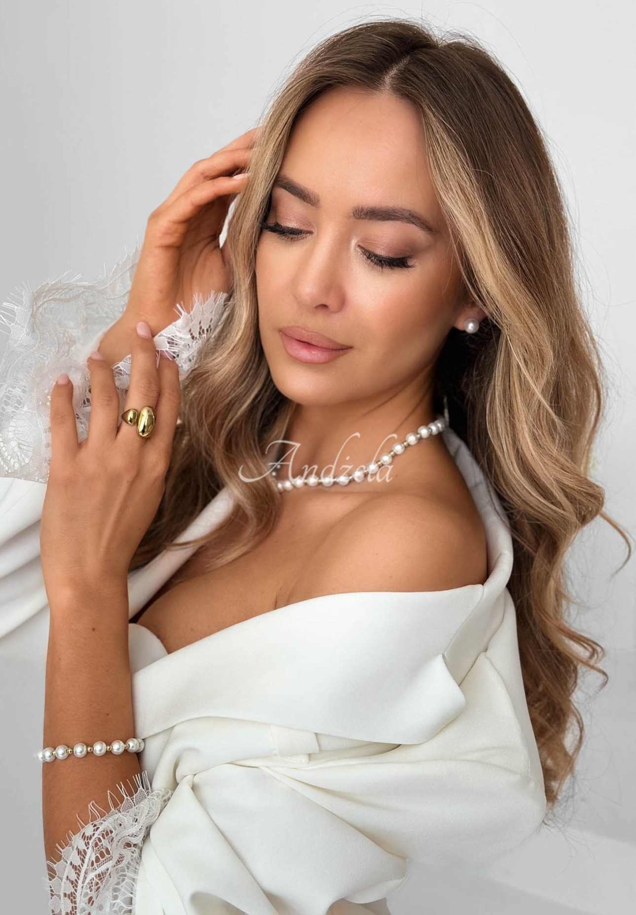 Pearl Harmony Gold Pearl Necklace