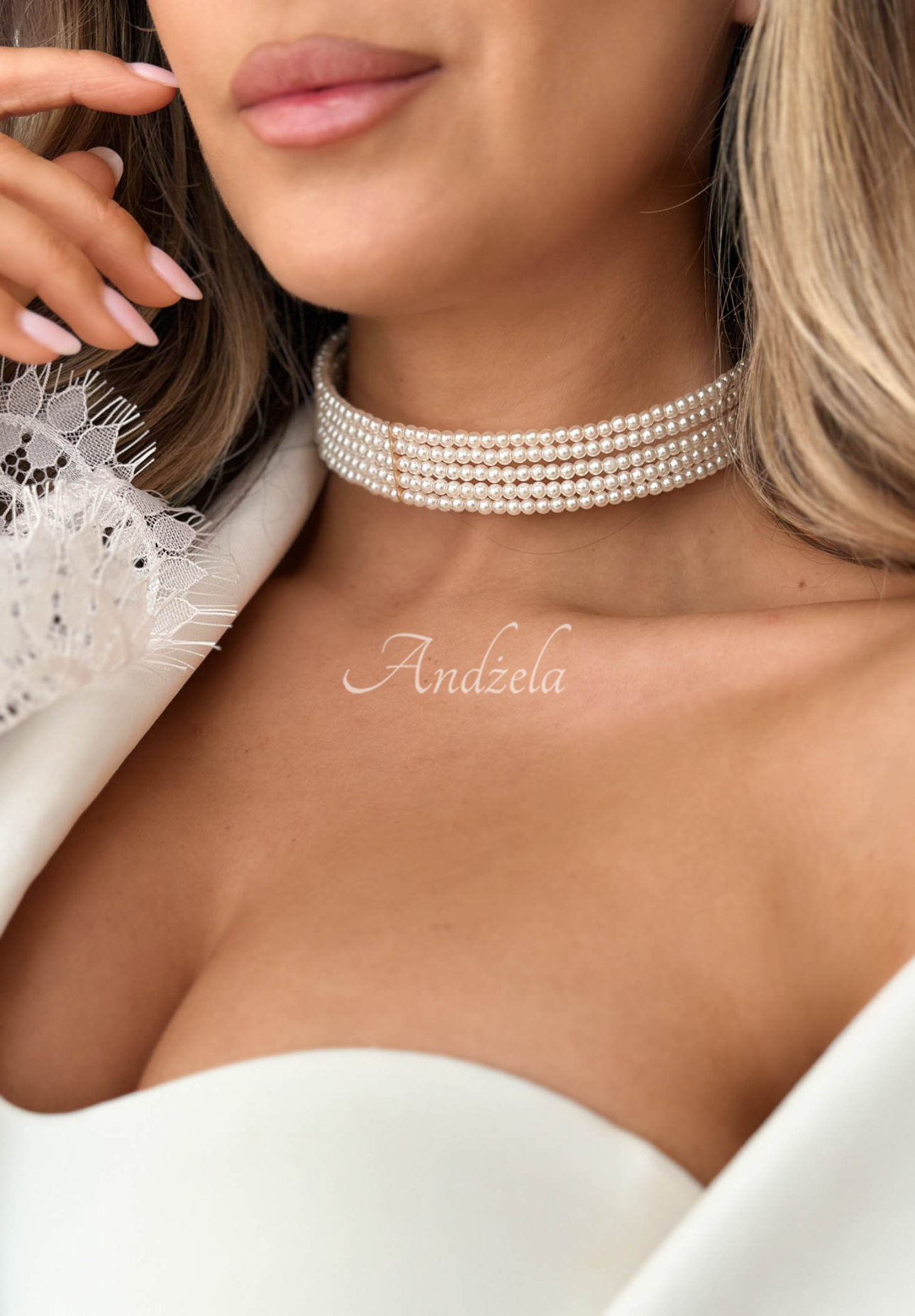 Elegant Pearl Gold Pearl Necklace