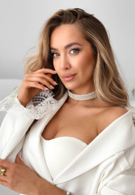 Naszyjnik z perełkami Elegant Pearl złoty