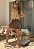 jeans Shorts Safari Trip yellow