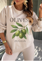 Komplet bluza i legginsy Viva Oliva pistacjowy