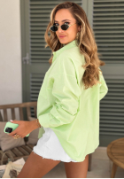 Bawełniana koszula oversize Sunny Life biała