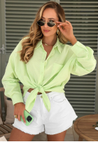 Bawełniana koszula oversize Sunny Life biała