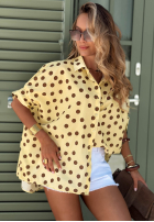 Koszula w groszki Hello Bellissima biała