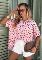 Koszula w groszki Hello Bellissima biała