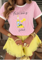 Jeansowe szorty z szerokimi nogawkami Endless Blue niebieskie