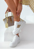 Adidasy Sunny Walks biało-złote