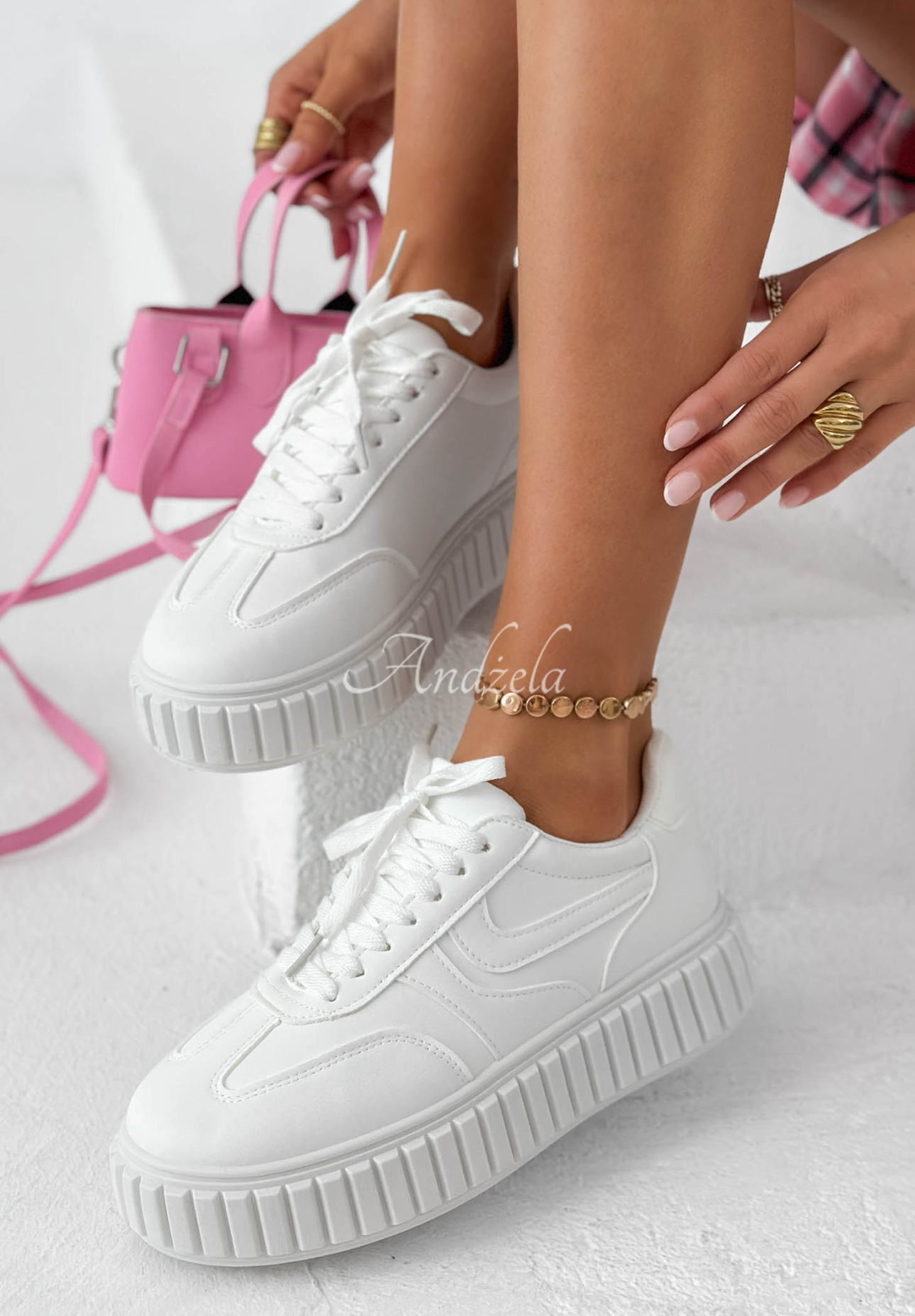 Adidasy Pretty Walks białe