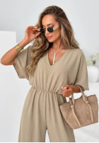 Sukienka maxi w panterkę Wild Jungle beżowa
